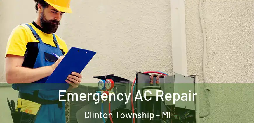  Emergency AC Repair Clinton Township - MI