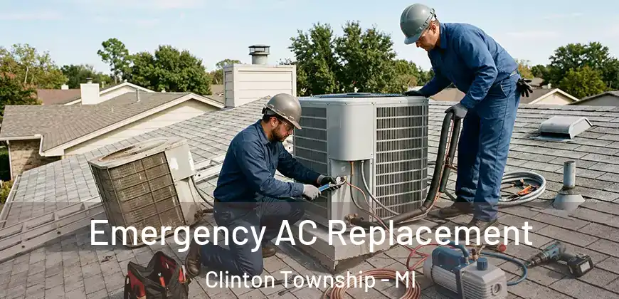 Emergency AC Replacement Clinton Township - MI
