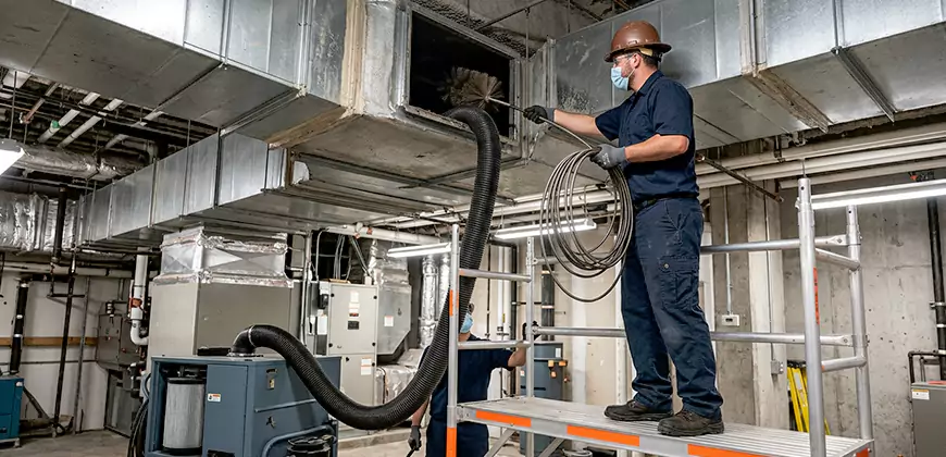 Commercial Ventilation System Cleaning in Clinton Township