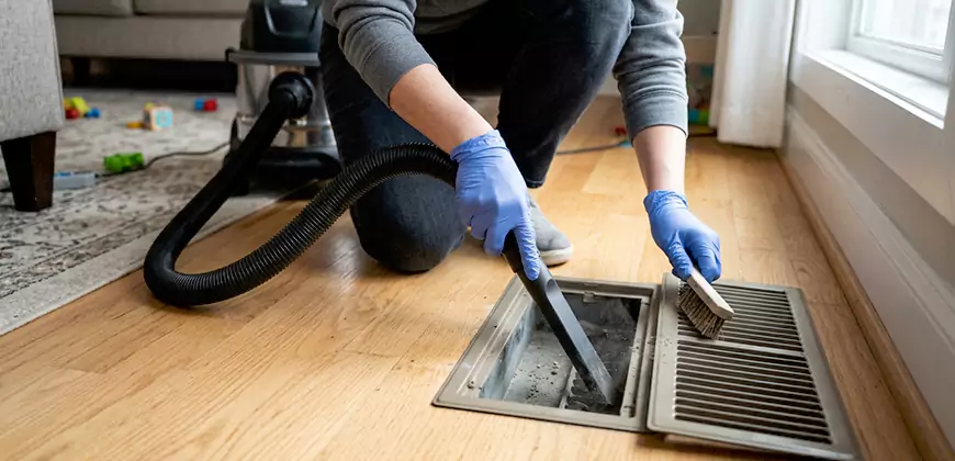 Ducted Heating Filter Cleaning in Clinton Township