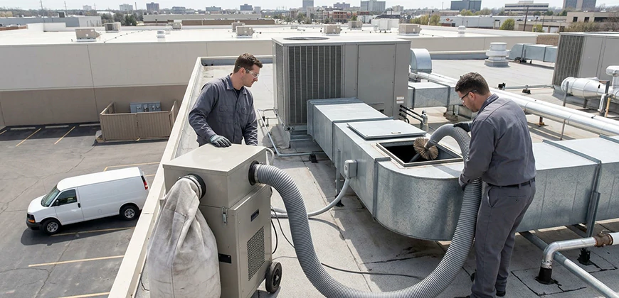 Commercial and Industrial Duct Cleaning in Clinton Township