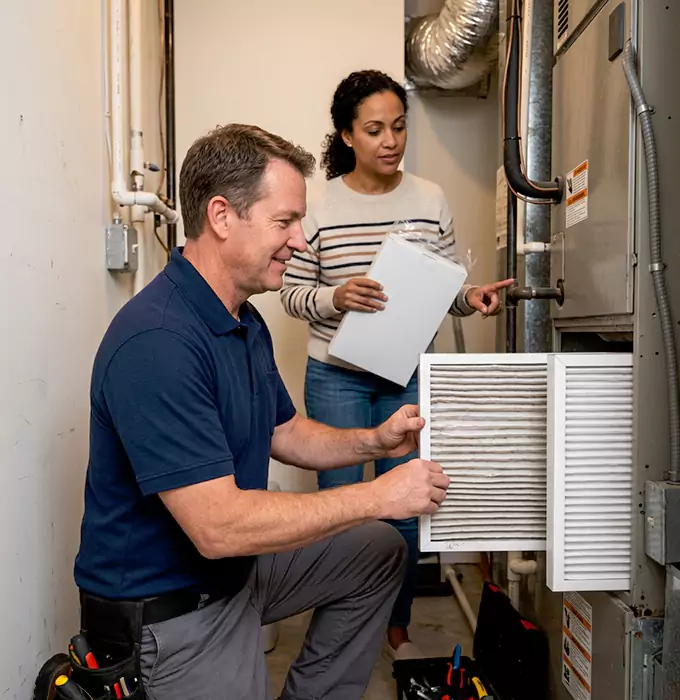 Why Clinton Township, MI Homeowners Choose Clinton Township HVAC Pro for AC Filter Cleaning?