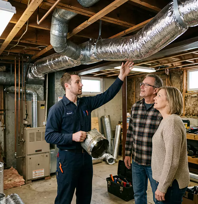 Why Clinton Township Homeowners Choose Clinton Township HVAC Pro for Ductwork Replacement?